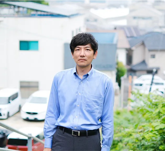 営業職 M.Tさんの正面から撮った写真